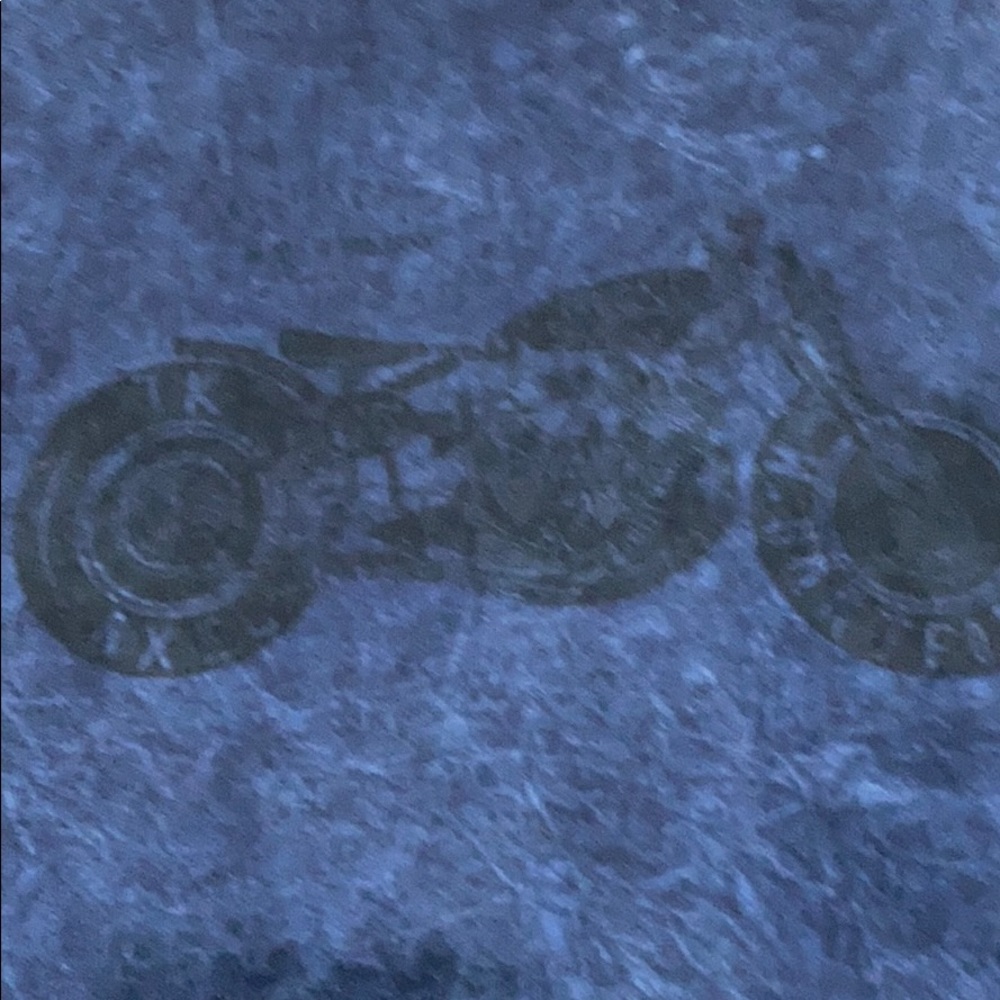 Large men’s motorcycle Tee